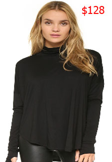 Real Housewives of New York, RHNY, Bethenny Frankel, Bethany, black turtleneck, black shirt, black long sleeve t-shirt, #RHNY, #RealHousewivesNewYork, worn on tv, tv fashion, clothes from tv shows, Real Housewives of New York outfits, bravo, reality tv clothes