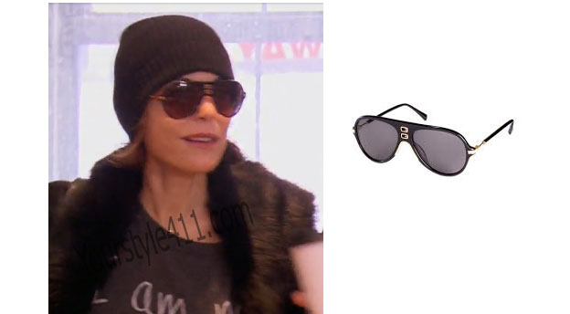 Real Housewives of New York, RHNY, Bethenny Frankel, Bethany, #RHNY, #RealHousewivesNewYork, worn on tv, tv fashion, clothes from tv shows, Real Housewives of New York outfits, Real Housewives of New York fashion, bravo, reality tv clothes, aviator sunglasses, Balmain for H&M