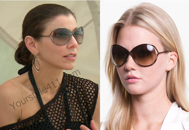 Real Housewives of Orange County, RHOC, Heather Dubrow, sunglasses, Tom Ford Miranda sunglasses, vacation sunglasses, #RHOC, #RealHousewivesOrangeCounty, worn on tv, tv fashion, clothes from tv shows, Real Housewives of Orange County outfits, bravo, reality tv clothes