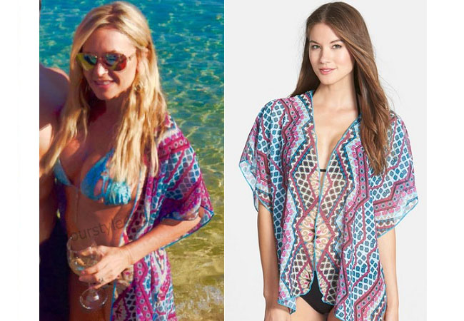 Real Housewives of Orange County, RHOC, Tamra Judge, swim coverup, swim cover-up, #RHOC, Tamra Judge outfit, #RealHousewivesOrangeCounty, worn on tv, tv fashion, clothes from tv shows, Real Housewives of Orange County outfits, bravo, reality tv clothes