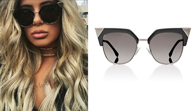 Brielle Biermann, Don't Be Tardy, Don't Be Tardy fashion, Don't Be Tardy style, #dontbetardy, #goals, cat-eyed sunglasses, bravotv.com, Season 5, worn on tv, tv fashion, clothes from tv shows, Real Housewives of Orange County outfits, bravo, reality tv clothes