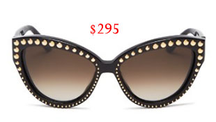 Real Housewives of Orange County, RHOC, Kelly Dodd, Kelly Dodd style, Kelly Dodd fashion, #kellydodd,  #RHOC, Kelly Dodd outfit, studded sunglasses, cat eye sunglasses, prada studded sunglasses, black sunglasses, bravotv.com, #RealHousewivesOrangeCounty, worn on tv, tv fashion, clothes from tv shows, Real Housewives of Orange County outfits, bravo, Season 11, reality tv clothes
