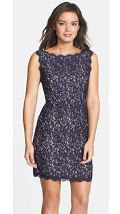 Real Housewives of Orange County, RHOC, Tamra Judge, Tamra Judge style, Tamra Judge fashion, #tamrajudge, lace dress, navy and nude lace dress, nightcap antoinette dress, #RHOC, Tamra Judge outfit, #RealHousewivesOrangeCounty, worn on tv, tv fashion, clothes from tv shows, Real Housewives of Orange County outfits, bravo, Season 11, reality tv clothes