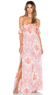 Real Housewives of Orange County, RHOC, Vicki Gunvalson, Vicki Gunvalsen style, Vickie Gunvalson fashion, #vickiegunvalson, #bravo, tie dye maxi dress, off the shoulder dress, tiare hawaii dress, #RHOC, Vicki Gunvalson outfit, #RealHousewivesOrangeCounty, worn on tv, tv fashion, clothes from tv shows, Real Housewives of Orange County outfits, bravo, Season 11, reality tv clothes