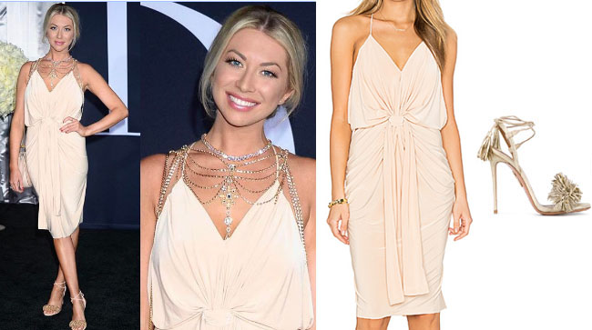 Vanderpump Rules, Stassi Schroeder style, Stassi Schroeder, Stassi Schroeder fashion, burgundy dress, @stassischroeder, bravotv.com, #Vanderpumprules, Stassi Schroeder outfit, steal her style, shop your tv, the take, worn on tv, tv fashion, clothes from tv shows, Vanderpump Rules outfits, bravo, Season 5, reality tv clothes, white knot dress, MISA dress, white slip dress
