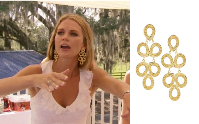 Southern Charm, Southern Charm style, Cameran Eubanks, Cameran Eubanks, Cameran Eubanks fashion, Cameran Eubanks wardrobe, Cameran Eubanks Style, @camwimberly1, #cameraneubanks, #SC, #southerncharm, Cameran Eubanks outfit, shop your tv, the take, worn on tv, tv fashion, clothes from tv shows, Southern Charm outfits, bravo, Season 4, star style, steal her style, lisi lerch ginger gold earrings, cameran's gold earrings