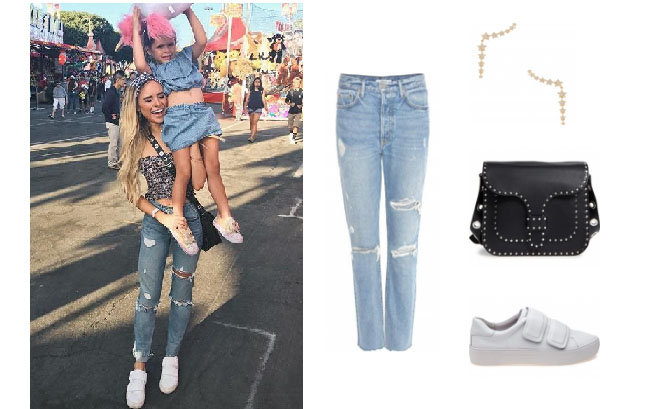 Amanda Stanton, The Bachelor, celebrity style, star style, Amanda Stanton outfits, Amanda Stanton fashion, Amanda Stanton style, shop your tv, @amanda_stantonn, worn on tv, tv fashion, clothes from tv shows, tv outfits,amanda stanton bachelor, amanda stanton instagram, amanda stanton jeans, grlfnd jeans, rebecca minkoff messenger bag, jslides sneakers