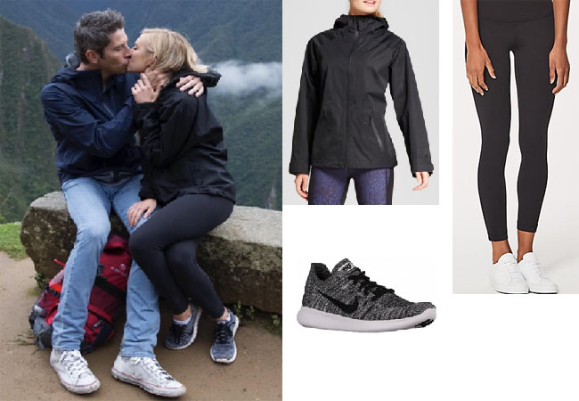 Lauren Burnham, The Bachelor, The Bachelorette, Lauren Burnham style, Bachelor In Paradise, #BIP, Bachelornation, chic, fashion, celebrity, C9 Champion wind jacket, Lululemon align pant, nike RN Klyknit sneakers