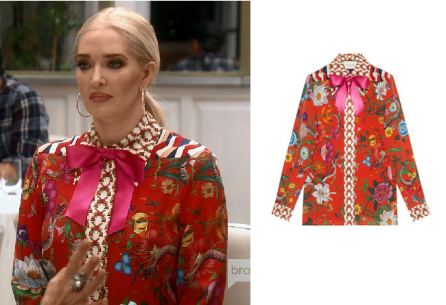 Gucci Indy Babouska Red Python Bag worn by Erika Jayne as seen in The Real  Housewives of Beverly Hills (S12E20)