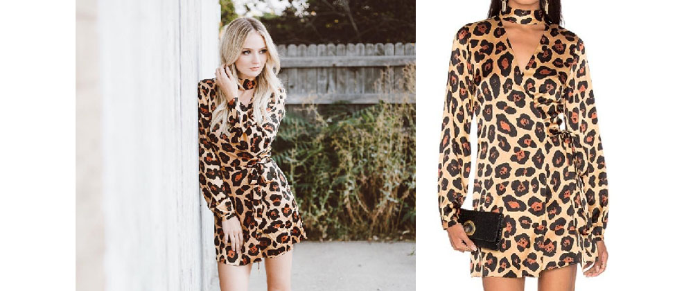 Lauren Bushnell`s Leopard Printed Dress | Your Style 411