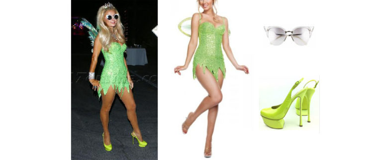 Paris Hilton S Halloween Fairy Costume Your Style 411   Paris Jackson Halloween Fairy Costume 2 768x323 