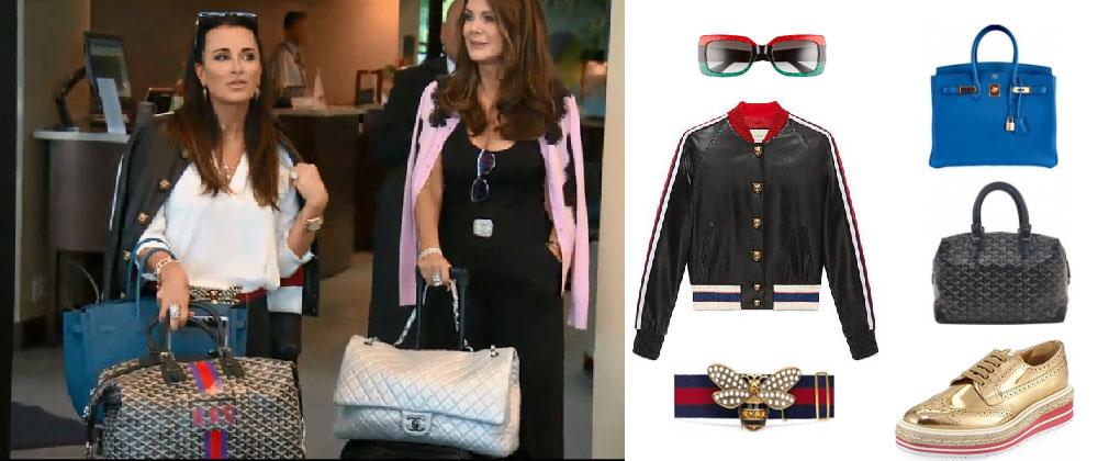 Chanel Caviar Classic Flap Bag worn by Herself (Kyle Richards) in The Real  Housewives of Beverly Hills (S08E09)