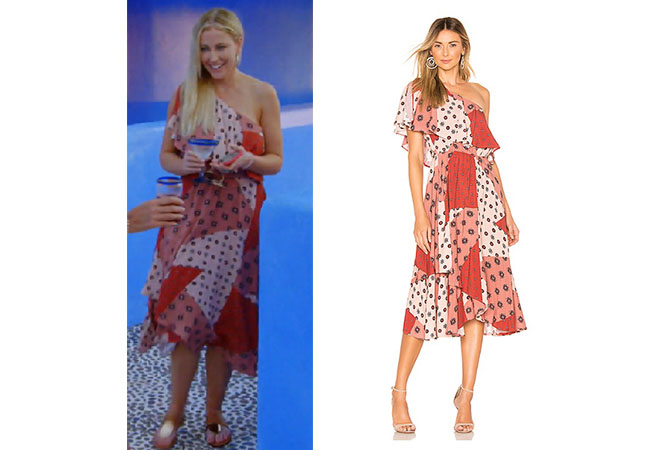 Stephanie Hollman, Real Housewives of Dallas, RHOD, Real Housewives, Bravo TV, Bravo Nation, Season 4 Real Housewives of Dallas, House of Harlow Leya Dress in Rose